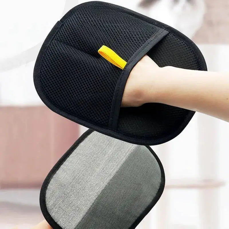 Pet Hair Removal Tool Reusable Static Removal Gloves, Double-Sided Grooming Gloves for Pets, Removes Pet Fur Hair for Carpets