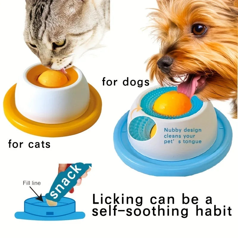 Anti Knock Slow Food Plate, Cat Teasing Toy, Satisfying Cravings, Bite Resistant, And Stuffy Tool For Cats To Enjoy Themselves