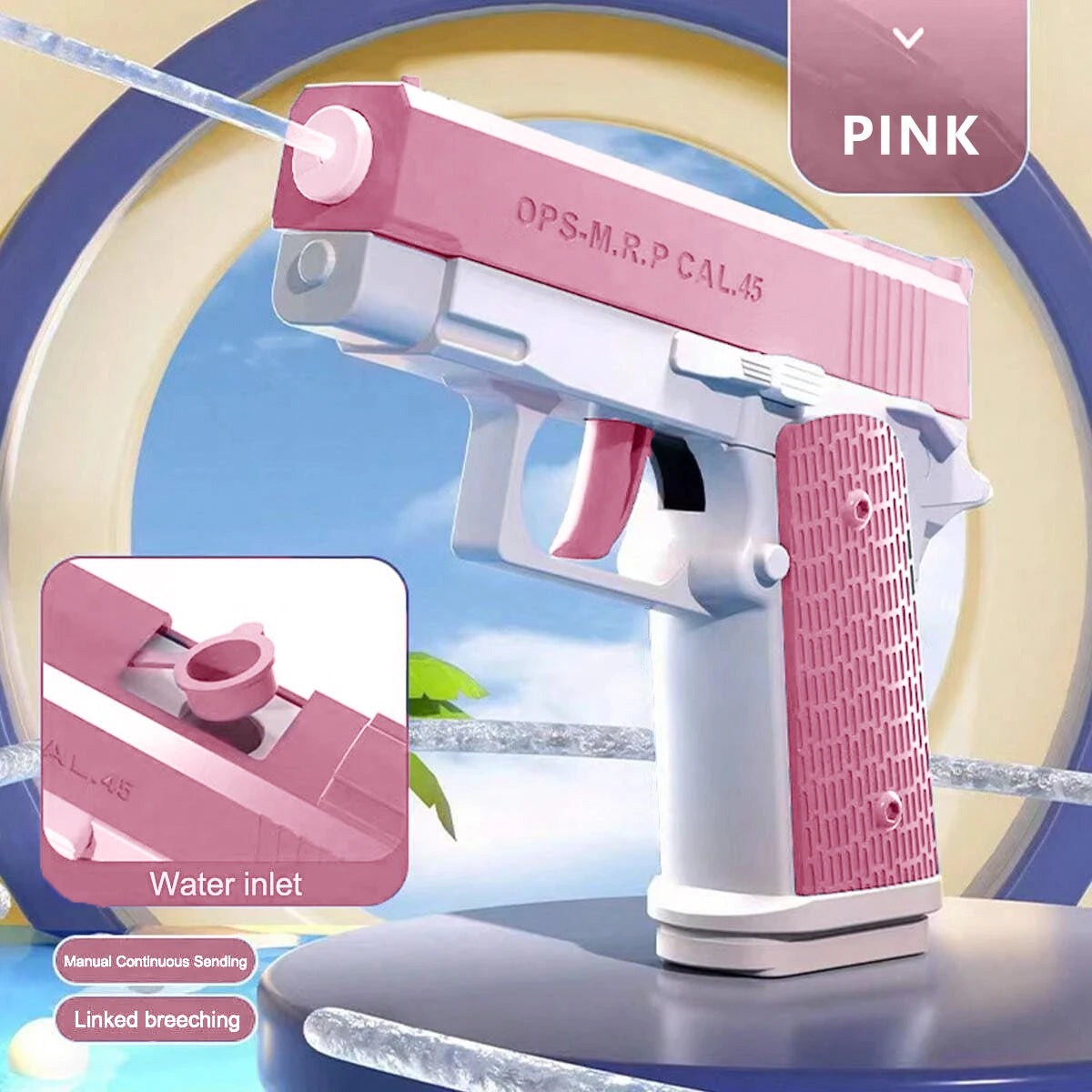 .M1911 Water Guns Pistol Toy Squirt Guns, Summer Pool Beach Shooting Games Outdoor Toys, Water Blaster Pistol for Kids Adult