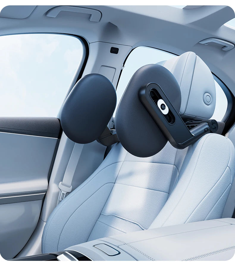 6-Way Adjustable Thickened Memory Foam Car Headrest Neck Pillow, Travel Car Sleeping,Suitable for Kids and Adults