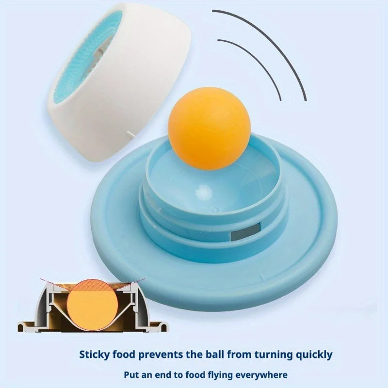 Anti Knock Slow Food Plate, Cat Teasing Toy, Satisfying Cravings, Bite Resistant, And Stuffy Tool For Cats To Enjoy Themselves